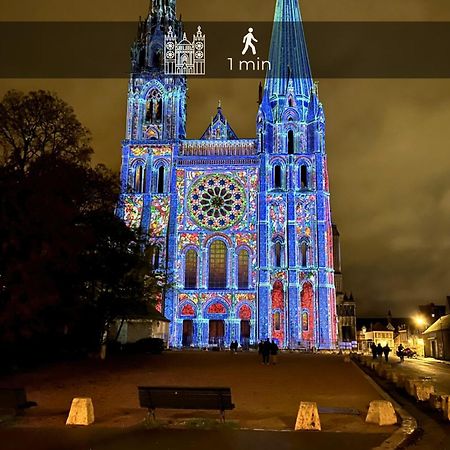 Henri En Scene - Charme & Confort En Hypercentre Chartres - Au Pied De La Cathedrale Eksteriør billede